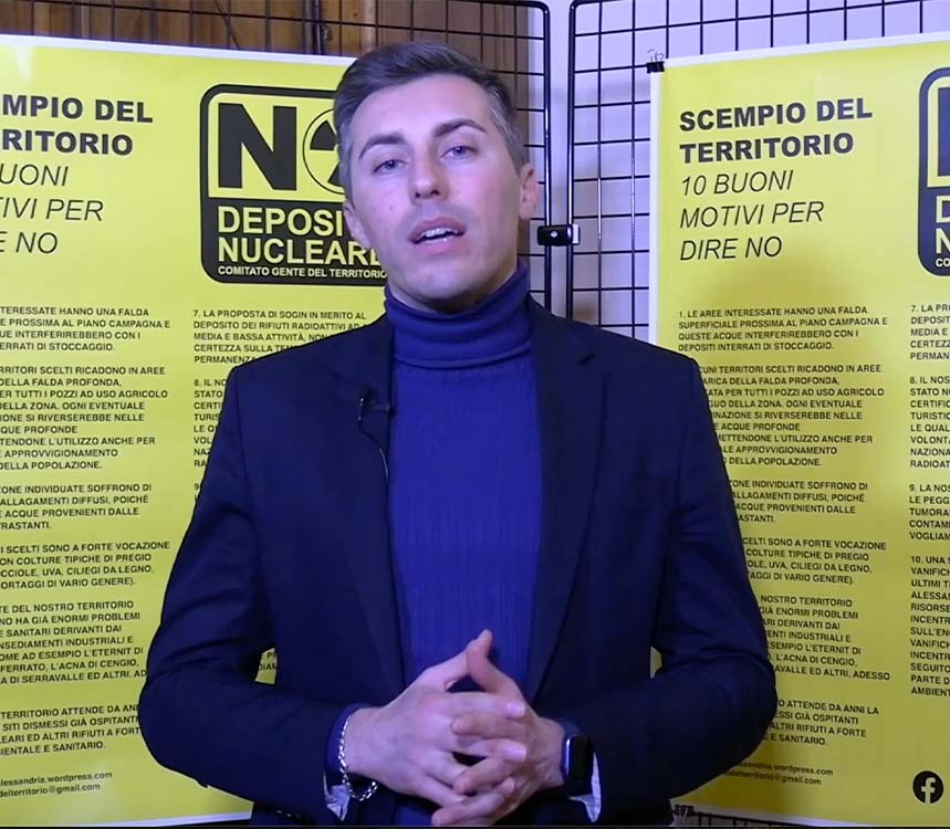 Piemonte Off Limits, al via la mobilitazione “NO al Deposito Nucleare”