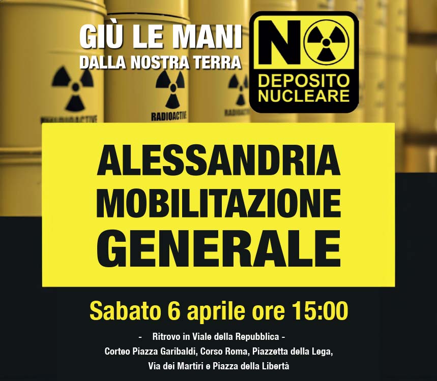 MOBILITAZIONE GENERALE, ALESSANDRIA 6 APRILE&nbsp;2024