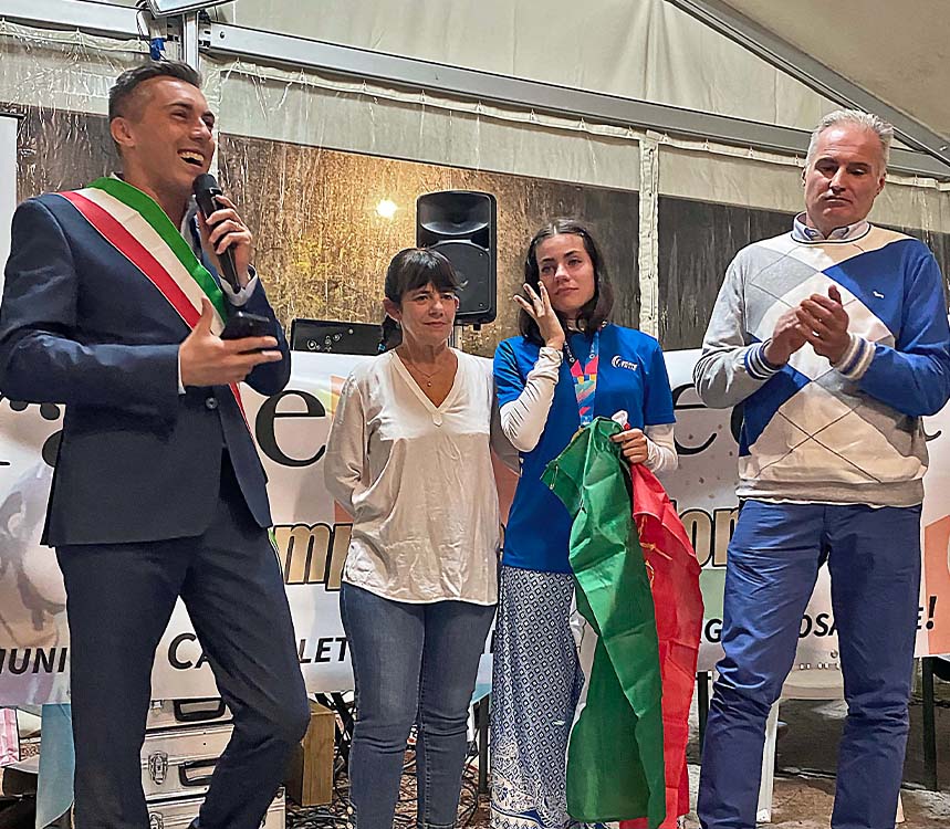 Castelletto Monferrato ha una Campionessa Mondiale, Rebecca&nbsp;Minetto